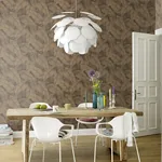 Brewster Home Fashions Galner Copper Leaves Wallpaper - SKU RH720570