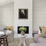 Brewster Home Fashions Ganado Beige Geometric Ikat Wallpaper - SKU 3118-12711