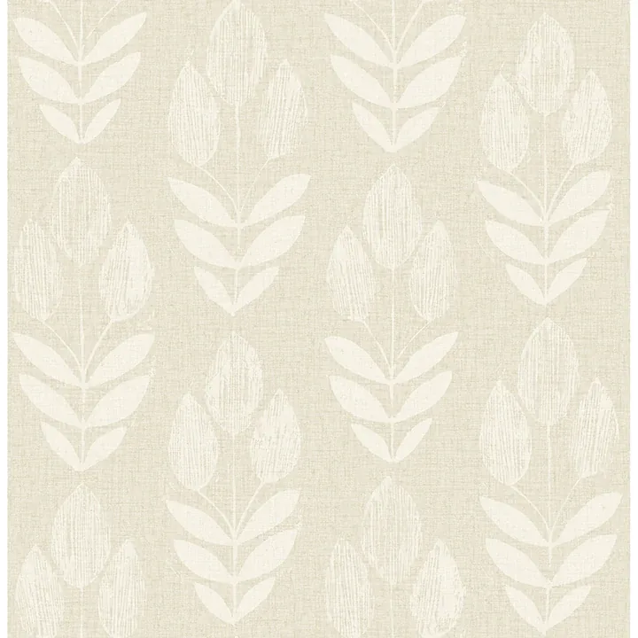4148-27474 | Garland Khaki Block Tulip Wallpaper