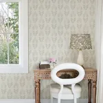 Brewster Home Fashions Garland Light Grey Block Tulip Wallpaper | Wallpaper Twins Brewster Home Fashions Garland Light Grey Block Tulip Wallpaper - SKU 4148-27476