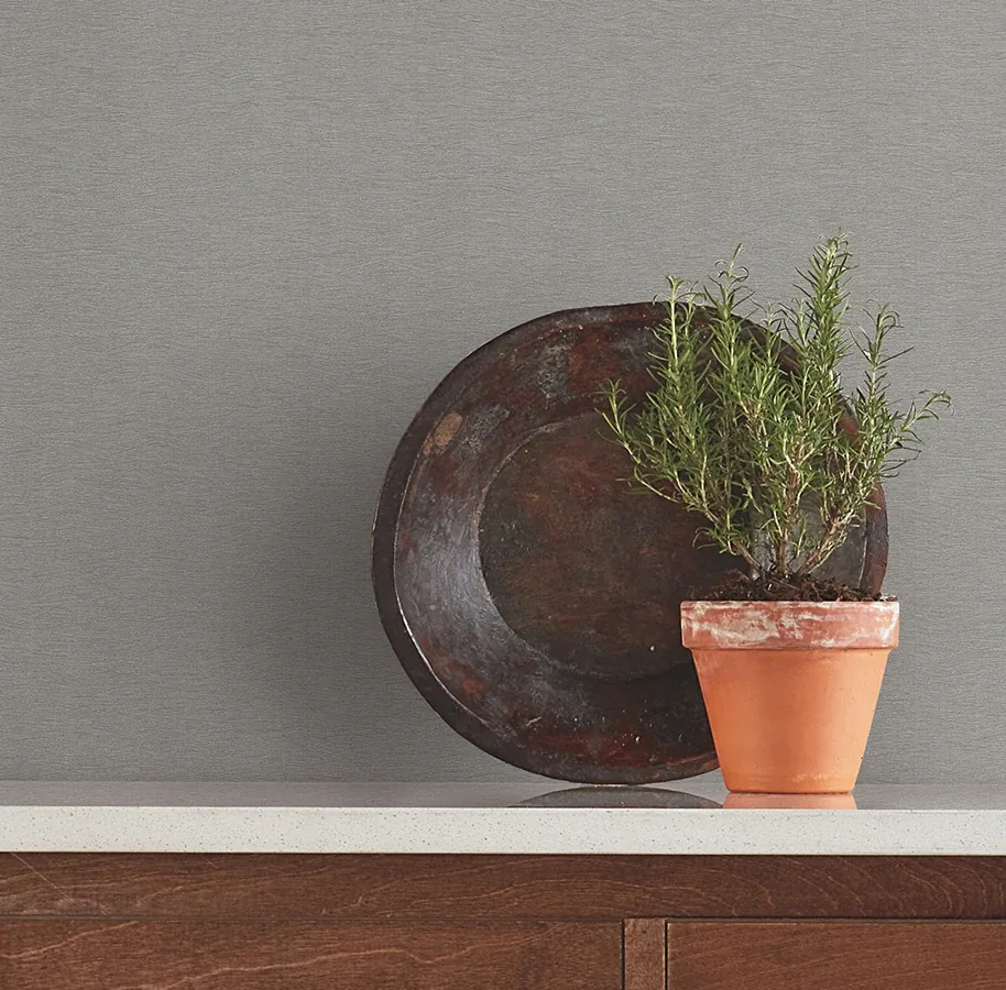 Brewster Home Fashions Gathered Pewter Textured Wallpaper | Wallpaper Twins Brewster Home Fashions Gathered Pewter Textured Wallpaper - SKU 4178-4432
