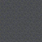 Brewster Home Fashions Gautier Blue Tessellate Wallpaper - SKU 4041-26201