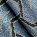 Brewster Home Fashions Gautier Blue Tessellate Wallpaper - SKU 4041-26201
