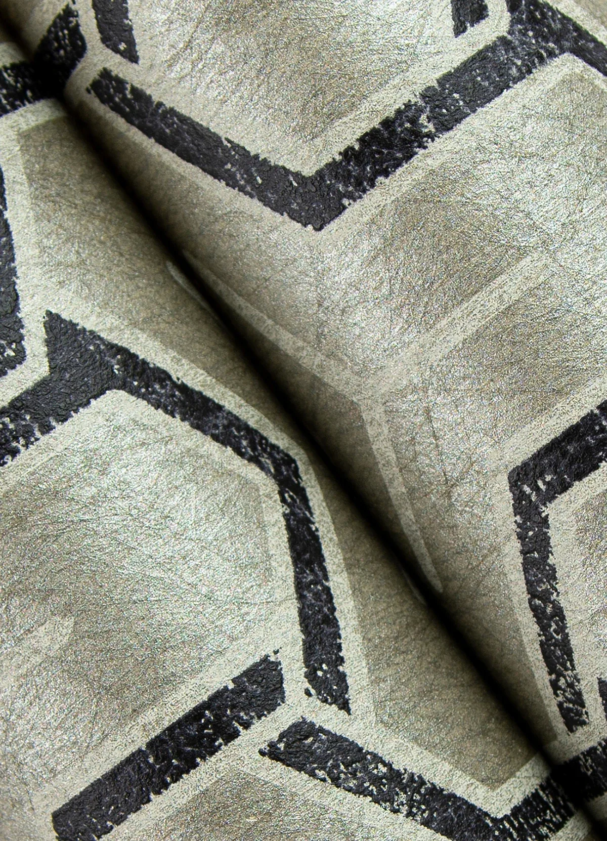 Brewster Home Fashions Gautier Silver Tessellate Wallpaper | Wallpaper Twins Brewster Home Fashions Gautier Silver Tessellate Wallpaper - SKU 4041-26208