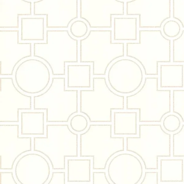 Brewster Home Fashions Geometric Beige Geovine Wallpaper - SKU 2686-20276