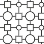 Brewster Home Fashions Geometric Black Prevost Wallpaper - SKU 2686-20274