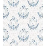 Brewster Home Fashions Georgiana Navy Tearose Wallpaper | Wallpaper Twins Brewster Home Fashions Georgiana Navy Tearose Wallpaper - SKU 3123-02125