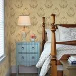 Brewster Home Fashions Georgiana Red Tearose Wallpaper | Wallpaper Twins Brewster Home Fashions Georgiana Red Tearose Wallpaper - SKU 3123-02124