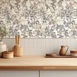 Brewster Home Fashions Georgianna Neutral Botanical Leaves Wallpaper | Wallpaper Twins Brewster Home Fashions Georgianna Neutral Botanical Leaves Wallpaper - SKU AH924600