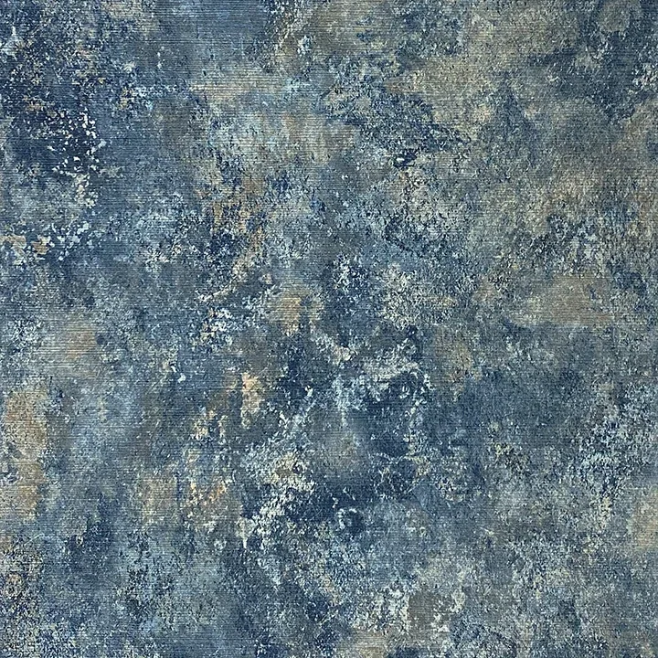 Brewster Home Fashions Gideon Dark Blue Distressed Wallpaper - SKU AH298602