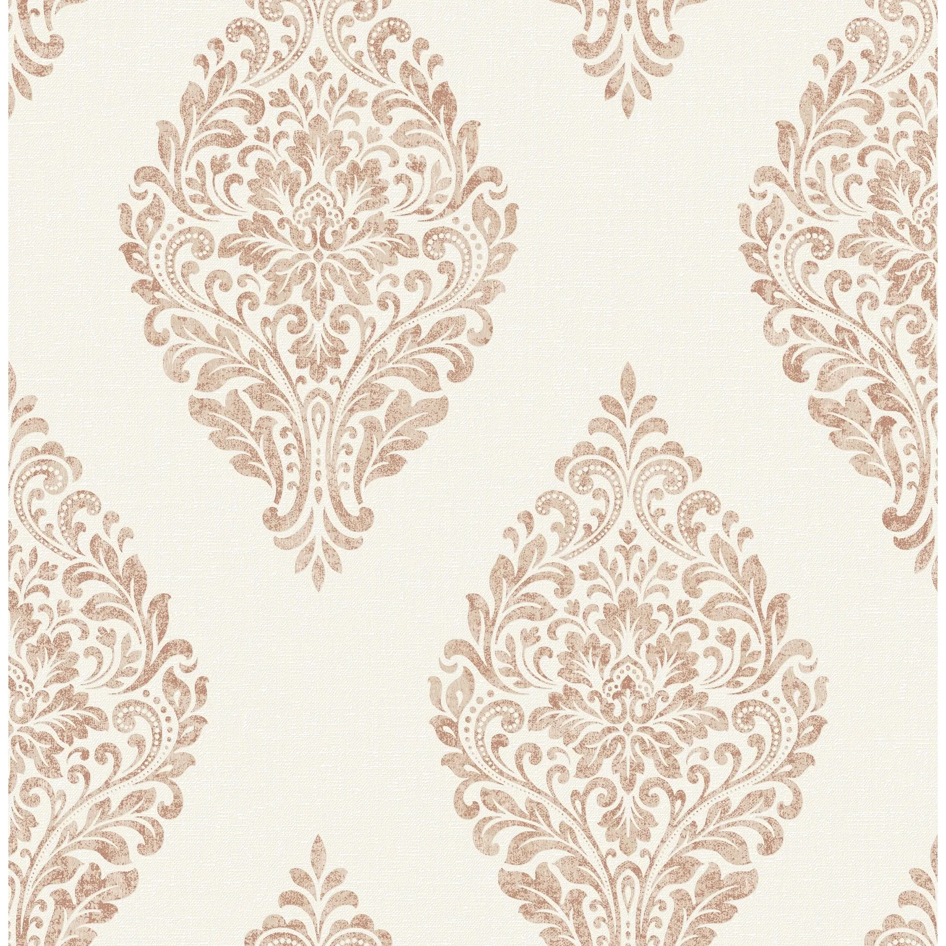 Brewster Home Fashions Gillian Copper Medallion Wallpaper - SKU 4157-25045