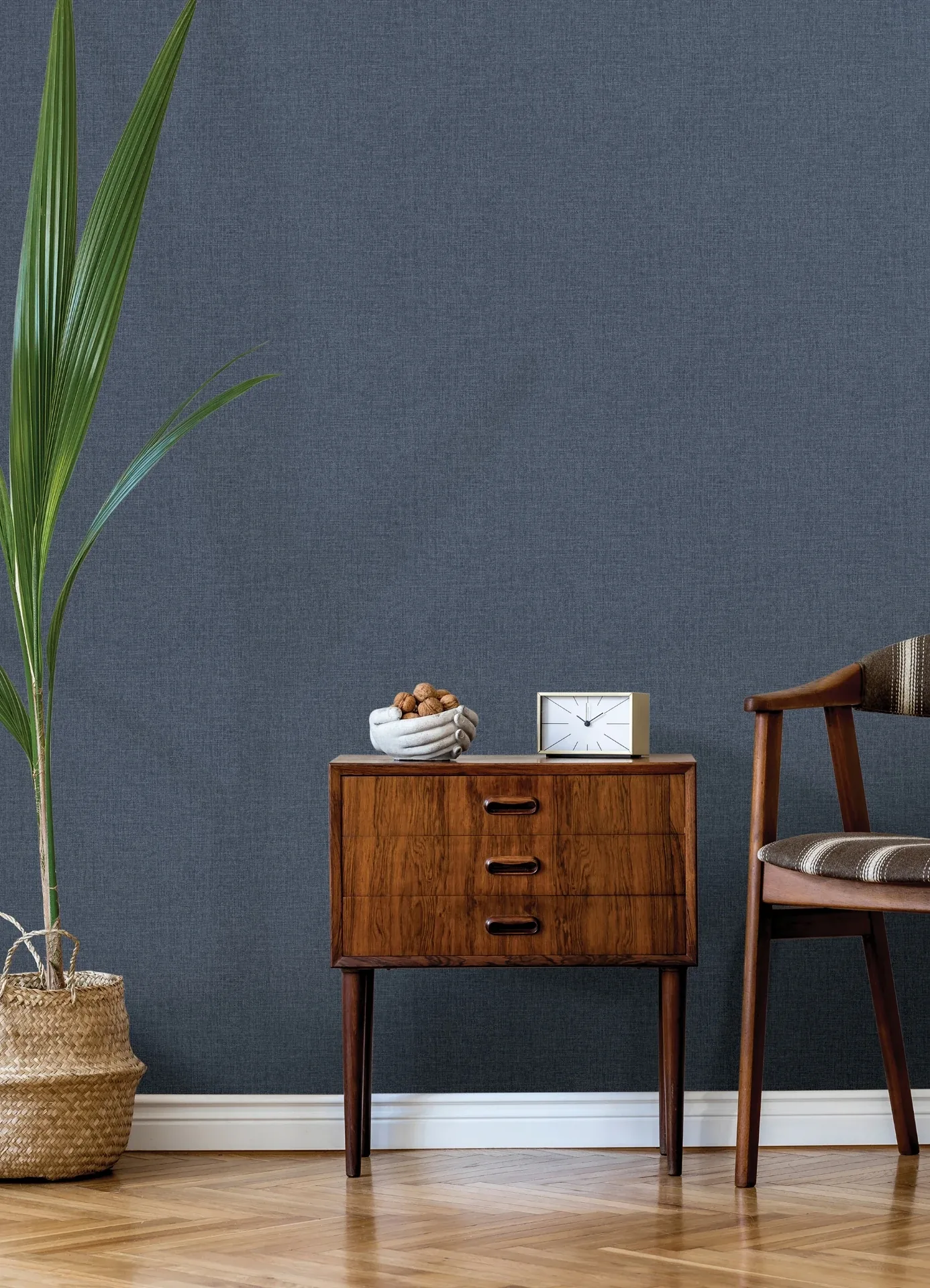 Brewster Home Fashions Glen Dark Blue Texture Wallpaper | Wallpaper Twins Brewster Home Fashions Glen Dark Blue Texture Wallpaper - SKU 4157-M1701