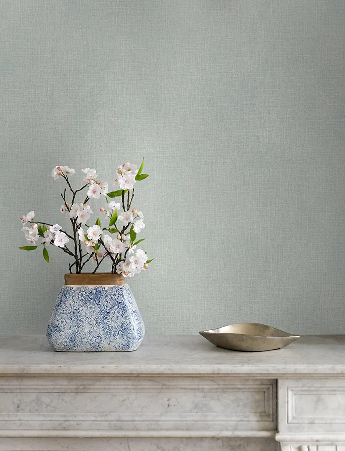 Brewster Home Fashions Glenburn Light Grey Woven Shimmer Wallpaper - SKU 4144-9118