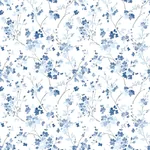 Brewster Home Fashions Glinda Navy Floral Trail Wallpaper | Wallpaper Twins Brewster Home Fashions Glinda Navy Floral Trail Wallpaper - SKU 3122-10902