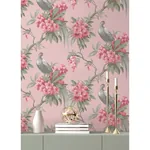 Brewster Home Fashions Golden Pink Floral Wallpaper | Wallpaper Twins Brewster Home Fashions Golden Pink Floral Wallpaper - SKU M1665