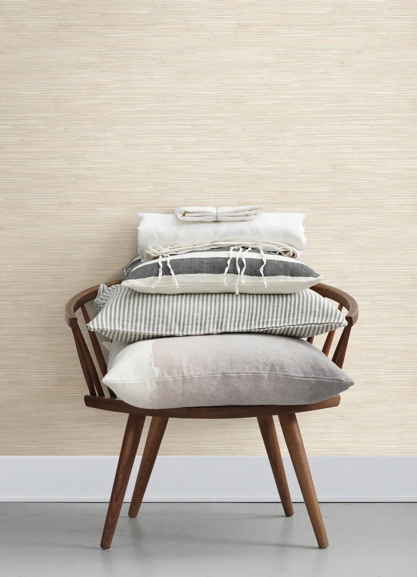 Brewster Home Fashions Grassweave Peach Imitation Grasscloth Wallpaper | Wallpaper Twins Brewster Home Fashions Grassweave Peach Imitation Grasscloth Wallpaper - SKU 4071-71064