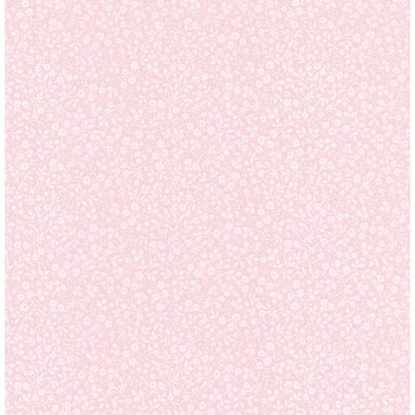 Brewster Home Fashions Gretel Pink Floral Meadow Wallpaper - SKU 341063