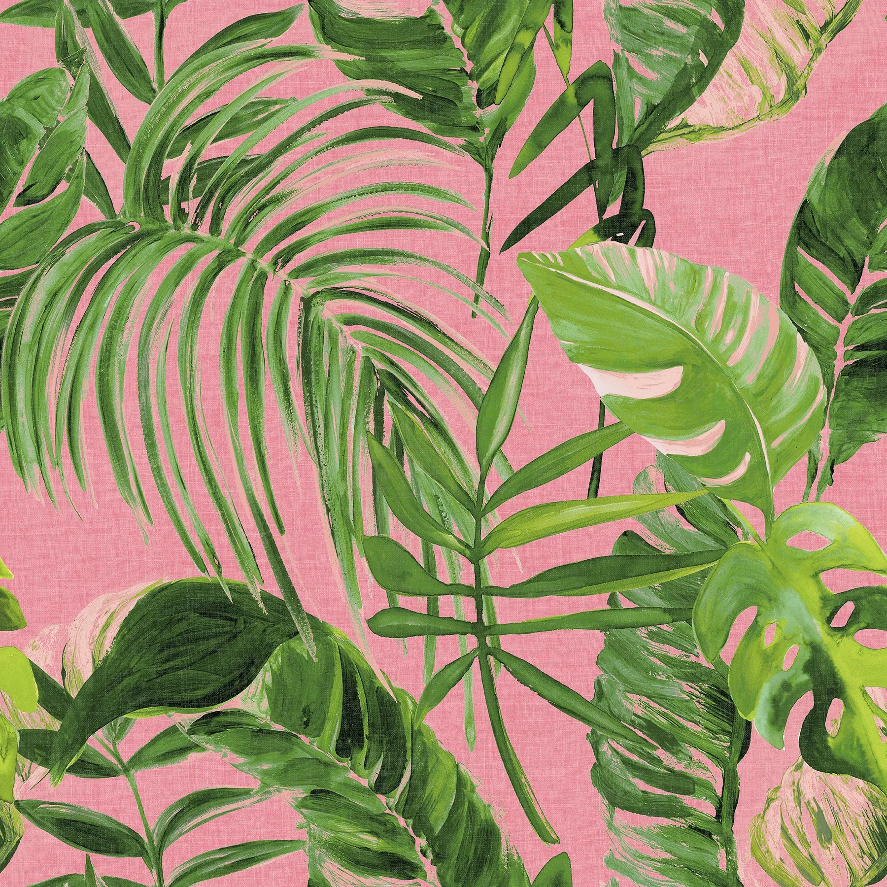 WLD53104W | Grover Pink Palmera Wallpaper