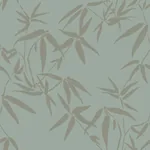 Brewster Home Fashions Guadua Green Bamboo Leaves Wallpaper - SKU DD347736