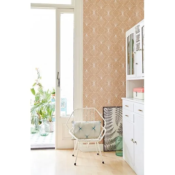 Brewster Home Fashions Halcyon Neutral Geometric Wallpaper | Wallpaper Twins Brewster Home Fashions Halcyon Neutral Geometric Wallpaper - SKU 366081