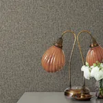 Brewster Home Fashions Halliday Espresso Faux Linen Wallpaper | Wallpaper Twins Brewster Home Fashions Halliday Espresso Faux Linen Wallpaper - SKU 4144-9106