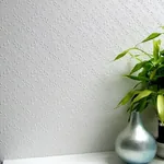 Brewster Home Fashions Hamnett White Paintable Anaglypta Original Wallpaper - SKU 437-RD393