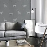Brewster Home Fashions Hank Grey Stag Wallpaper | Wallpaper Twins Brewster Home Fashions Hank Grey Stag Wallpaper - SKU AH909608