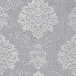 Brewster Home Fashions Harriet Silver Damask Wallpaper | Wallpaper Twins Brewster Home Fashions Harriet Silver Damask Wallpaper - SKU AH290406