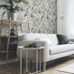 Brewster Home Fashions Harrietta Green Tropical Floral Wallpaper | Wallpaper Twins Brewster Home Fashions Harrietta Green Tropical Floral Wallpaper - SKU AH924906