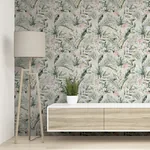 Brewster Home Fashions Harrietta Green Tropical Floral Wallpaper | Wallpaper Twins Brewster Home Fashions Harrietta Green Tropical Floral Wallpaper - SKU AH924906