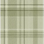 Brewster Home Fashions Harris Green Plaid Chevron Wallpaper - SKU M1865