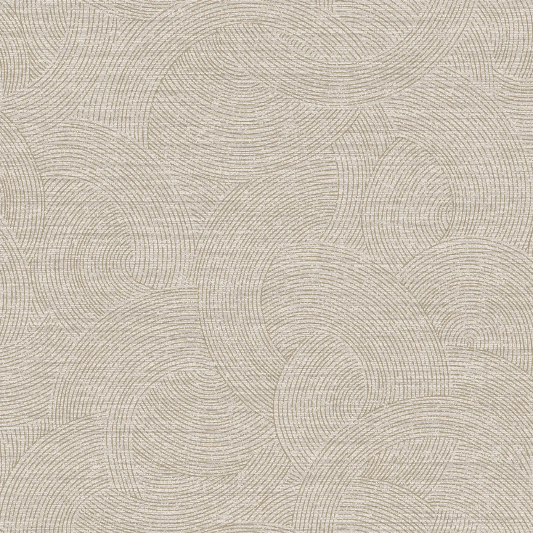 4191-83022 | Harrison Pewter Swirling Geometric Wallpaper