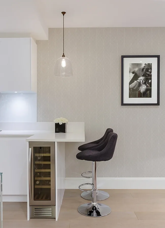 Brewster Home Fashions Hartley Mauve Geo Wallpaper | Wallpaper Twins Brewster Home Fashions Hartley Mauve Geo Wallpaper - SKU 2980-M41907
