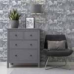 Brewster Home Fashions Hattie Navy Meadow Hare Wallpaper - SKU AH909606