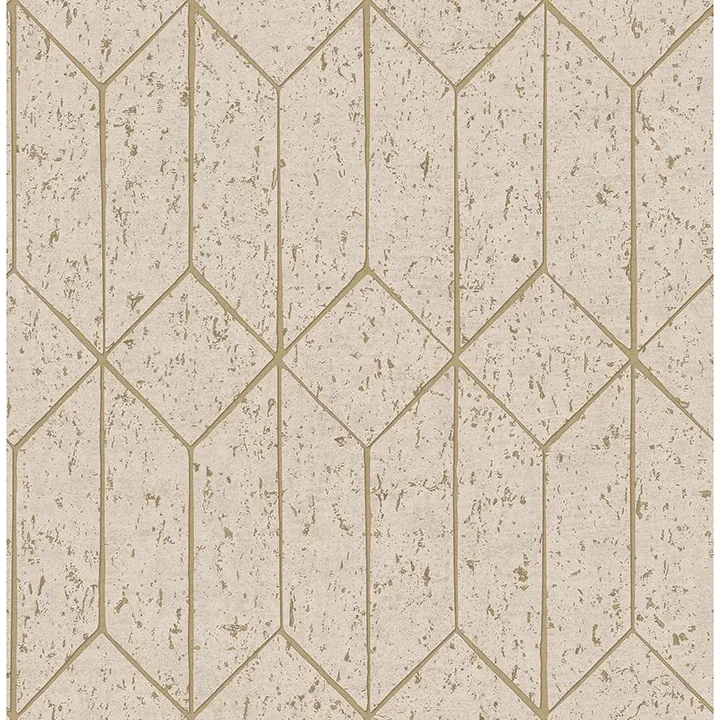 4125-26702 | Hayden Bone Concrete Trellis Wallpaper