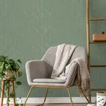 Brewster Home Fashions Hayden Mint Concrete Trellis Wallpaper - SKU 4125-26704