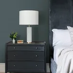 Brewster Home Fashions Hazen Dark Blue Shimmer Stripe Wallpaper - SKU 4144-9133