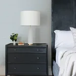Brewster Home Fashions Hazen Light Blue Shimmer Stripe Wallpaper - SKU 4144-9136