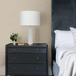 Brewster Home Fashions Hazen Taupe Shimmer Stripe Wallpaper | Wallpaper Twins Brewster Home Fashions Hazen Taupe Shimmer Stripe Wallpaper - SKU 4144-9137