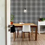 Brewster Home Fashions Hector Charcoal Plaid Wallpaper | Wallpaper Twins Brewster Home Fashions Hector Charcoal Plaid Wallpaper - SKU AH294900