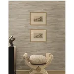 Brewster Home Fashions Heiki Light Grey Grasscloth Wallpaper - SKU 2693-30273