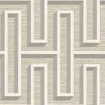 Brewster Home Fashions Henley Taupe Geometric Grasscloth Wallpaper | Wallpaper Twins Brewster Home Fashions Henley Taupe Geometric Grasscloth Wallpaper - SKU 4125-26725