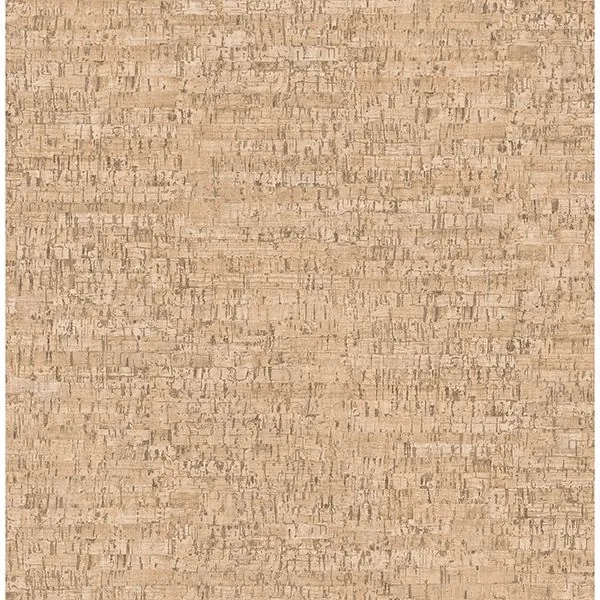 Brewster Home Fashions Henrique Orange Faux Cork Wallpaper - SKU 2900-24933