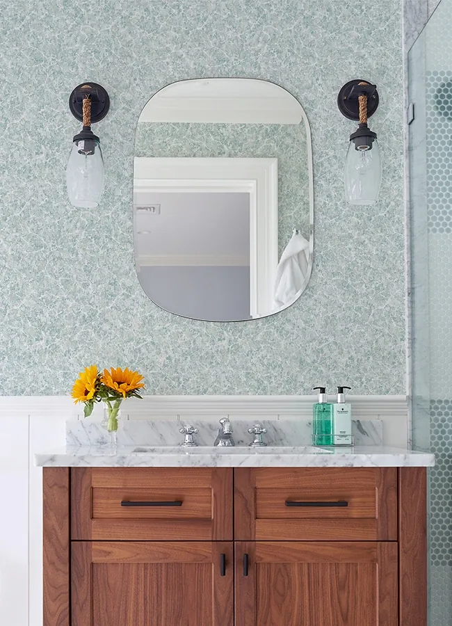 Brewster Home Fashions Hepworth Blue Texture Wallpaper - SKU 2980-26180