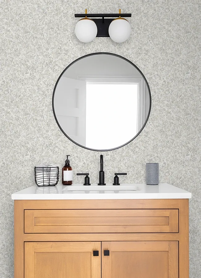 Brewster Home Fashions Hepworth Light Grey Texture Wallpaper - SKU 2980-26177