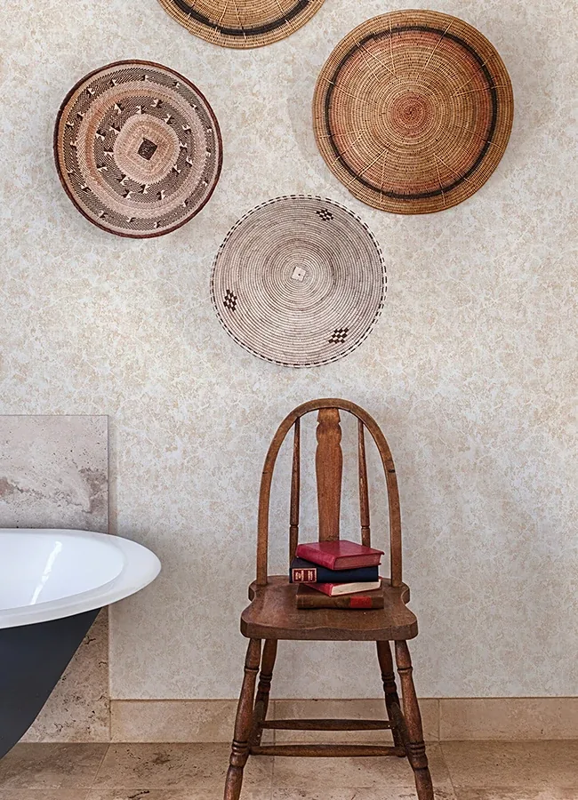 Brewster Home Fashions Hepworth Rose Gold Texture Wallpaper - SKU 2980-26181