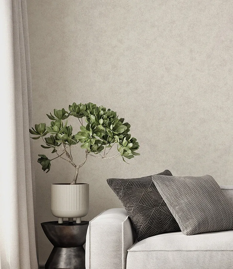 Brewster Home Fashions Heritage Light Grey Plain Wallpaper - SKU 4164-M1836