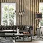 Brewster Home Fashions Herman Light Brown Wood Wallpaper - SKU AH923800