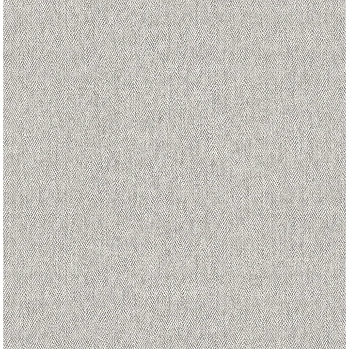 4164-M1827 | Herringbone Grey Tweed Wallpaper