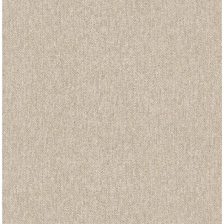 Brewster Home Fashions Herringbone Neutral Tweed Wallpaper - SKU 4164-M1825